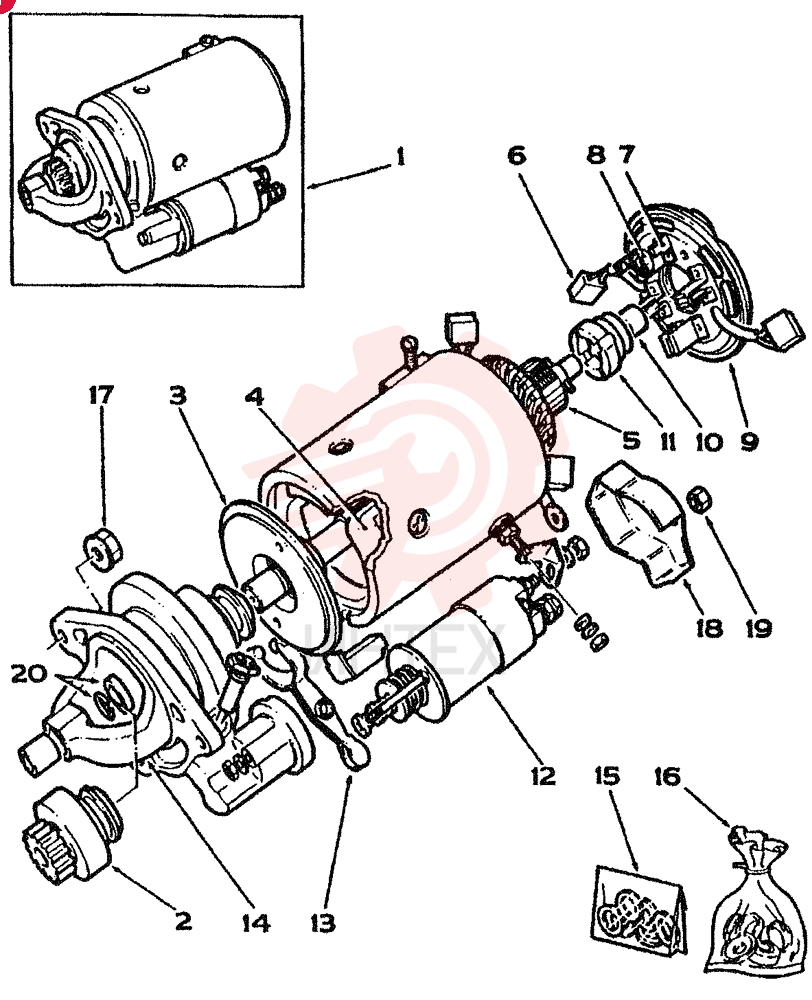 STARTING MOTOR