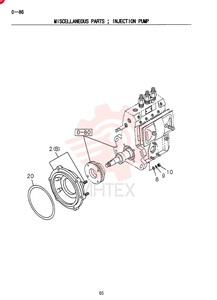 BRACKET VI8971815100