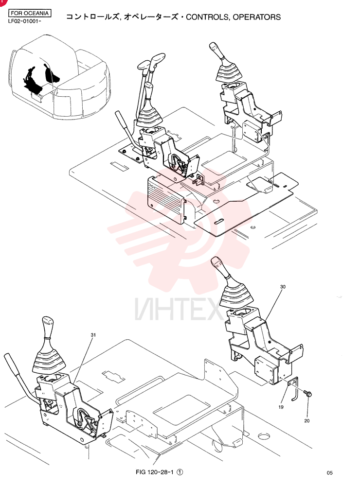 CONTROLS, OPERATORS YT03M00031F7