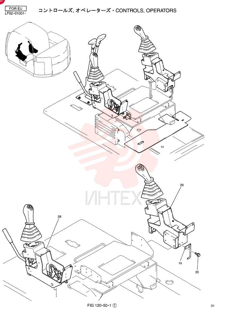 CONTROLS, OPERATORS YT03M00035F2
