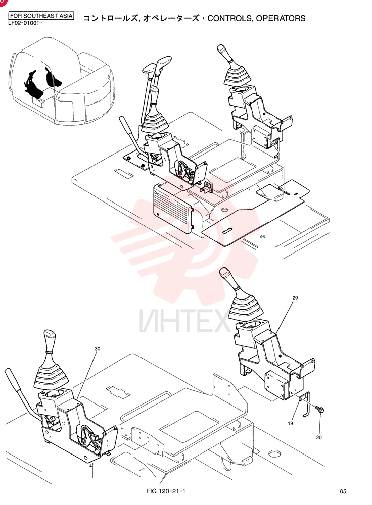 CONTROLS, OPERATORS YT03M00026F6