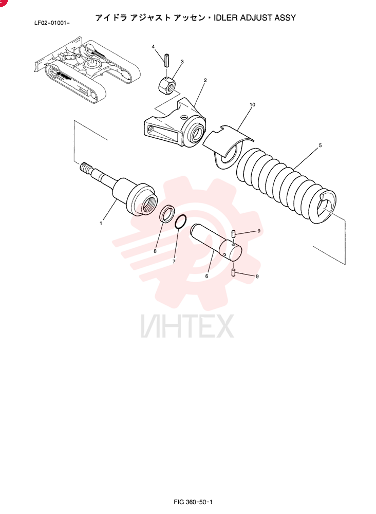 IDLER YT54D00002F1