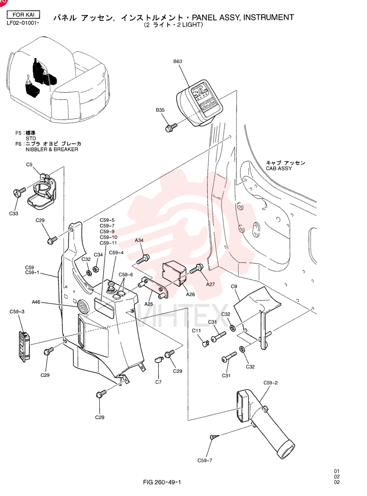 PANEL ASSY, INSTRUMENT (STD) YT17M00012F5