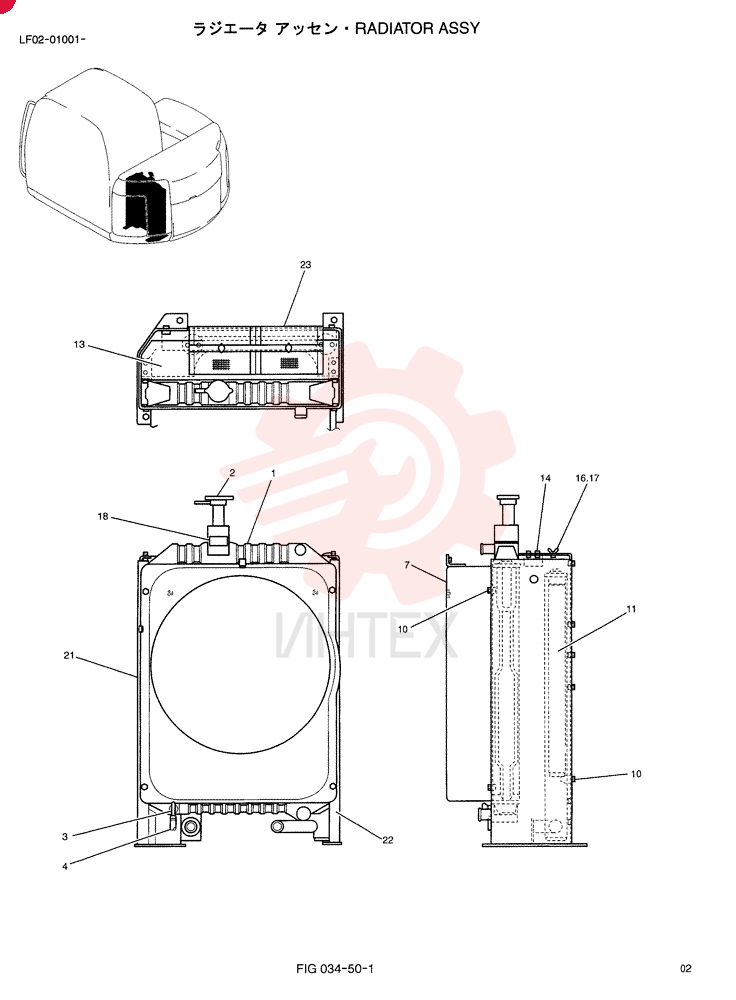 RADIATOR YT05P00009F3