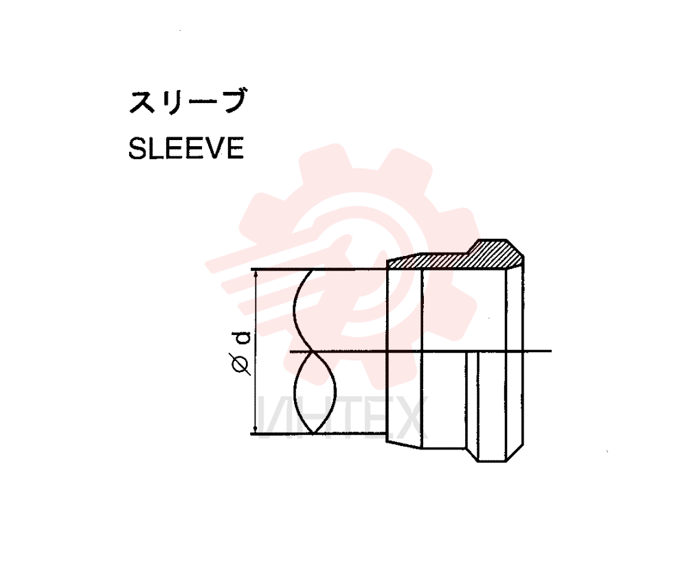 TUBE NUT ZA93S10000 (1)