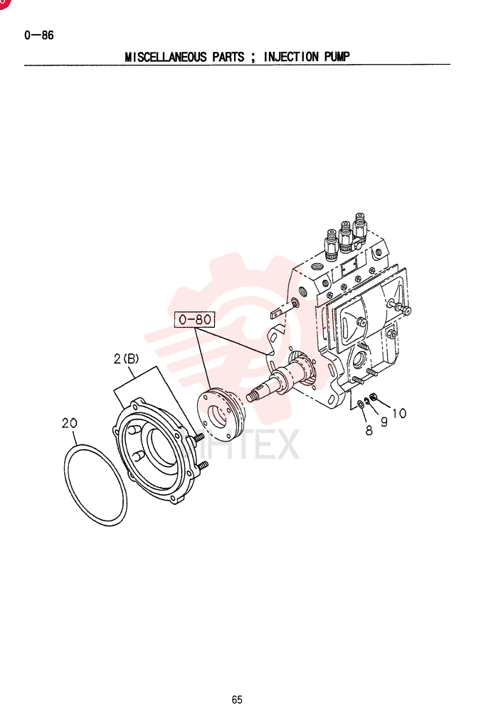 BRACKET VI8971815100