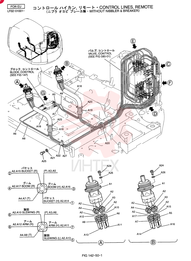 CONTROL LINES, REMOTE LF68H00015F1 (2)