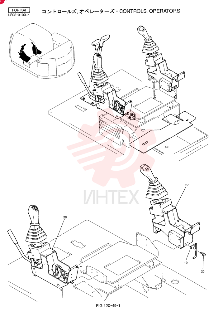 CONTROLS, OPERATORS YT03M00035F5