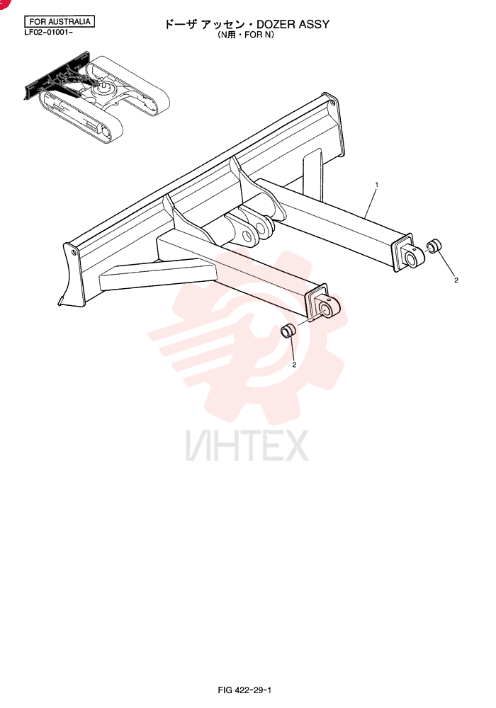 DOZER ASSY LF51B00010F1