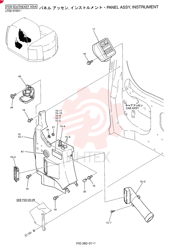PANEL ASSY, INSTRUMENT YT17M00009FB