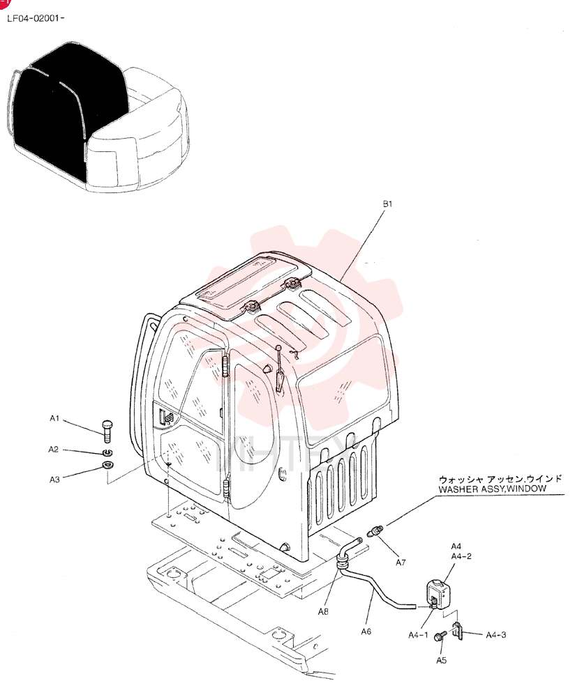 CAB INSTAL YT02C00002F1