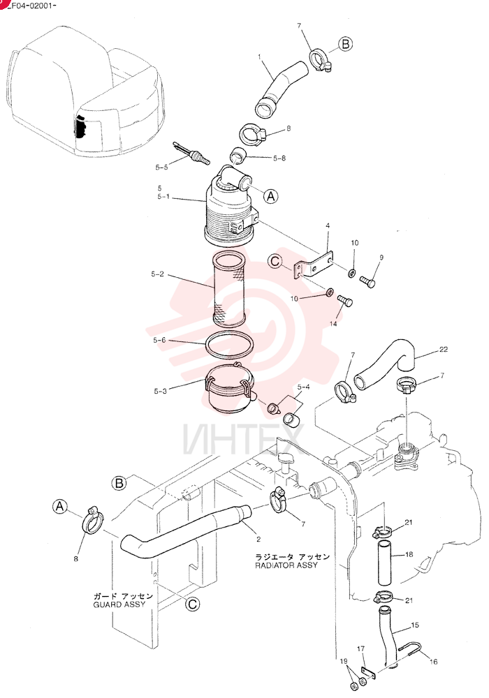 CLEANER ASSY, AIR YT11P00006F1
