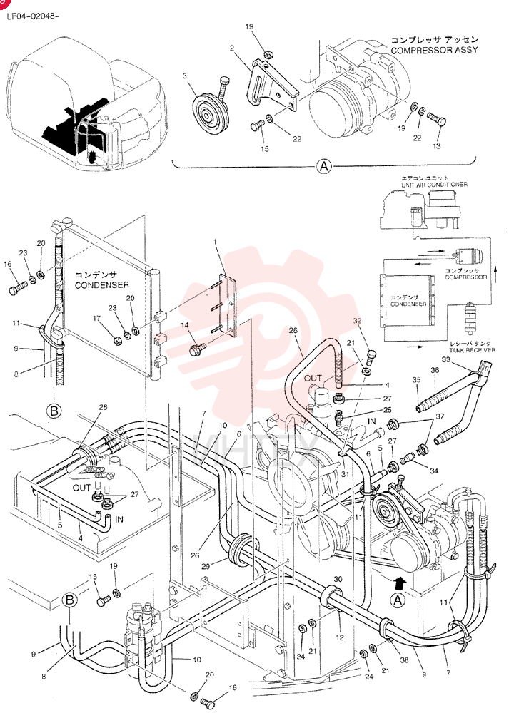 CONDITIONER ASSY., AIR YT20M00011F1