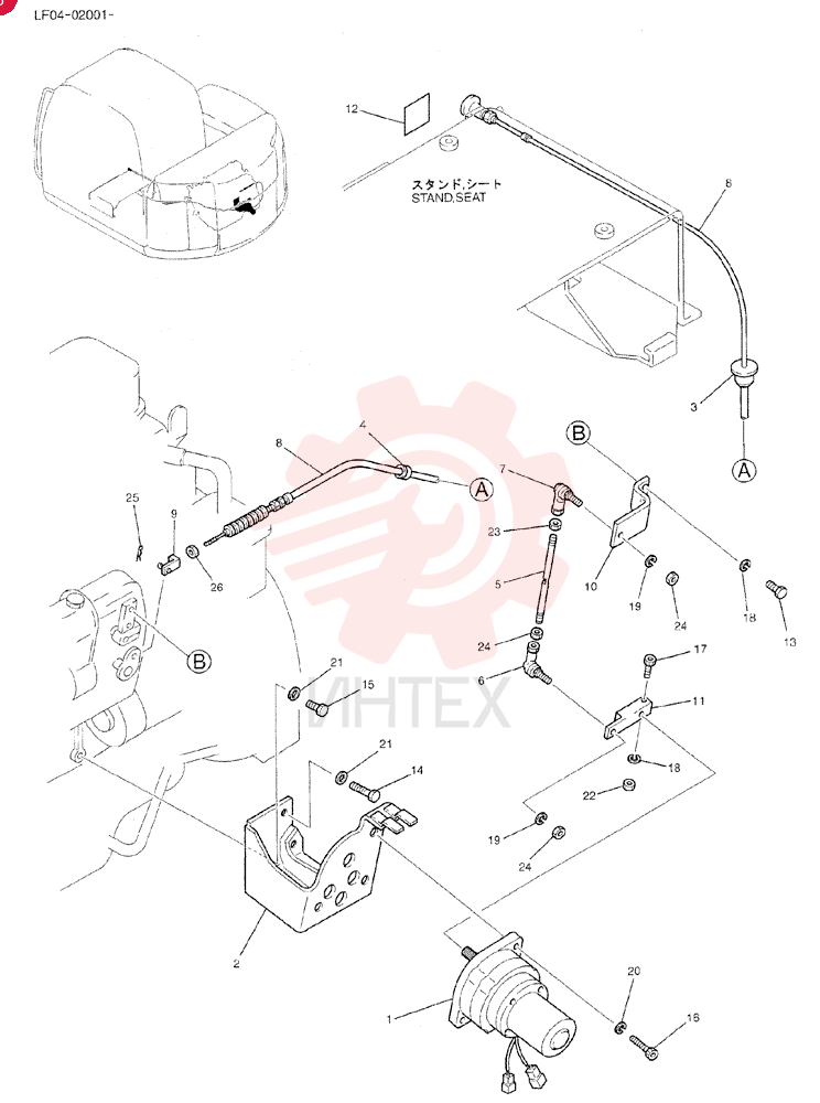 CONTROL ASSY, ENGINE YT11M00004F1