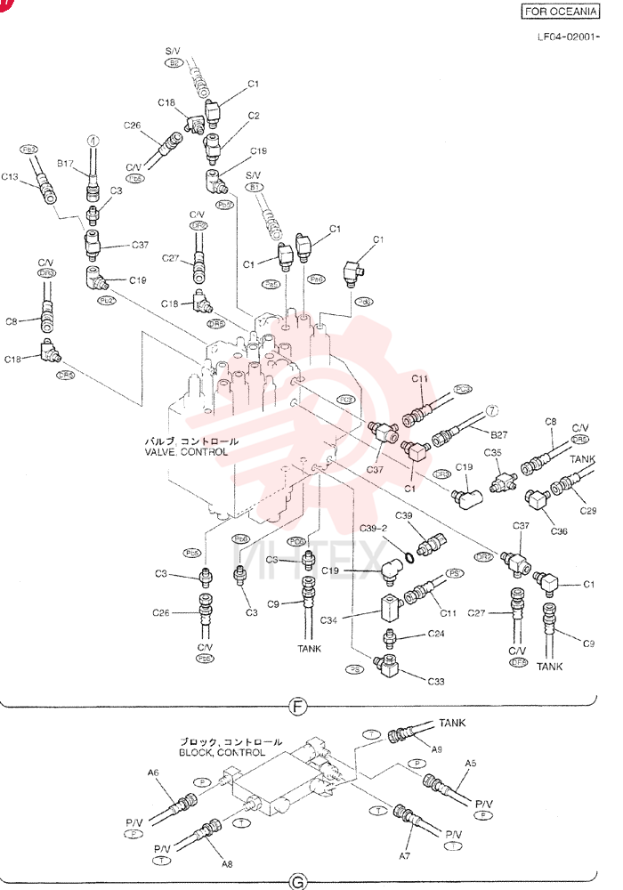 CONTROL LINES, REMOTE LF68H00014F4 (4)