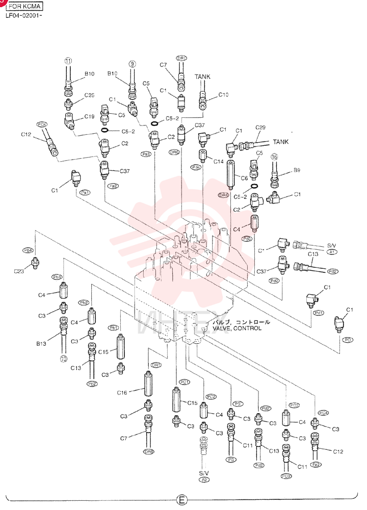 CONTROL LINES, REMOTE LF68H00014F3 (4)