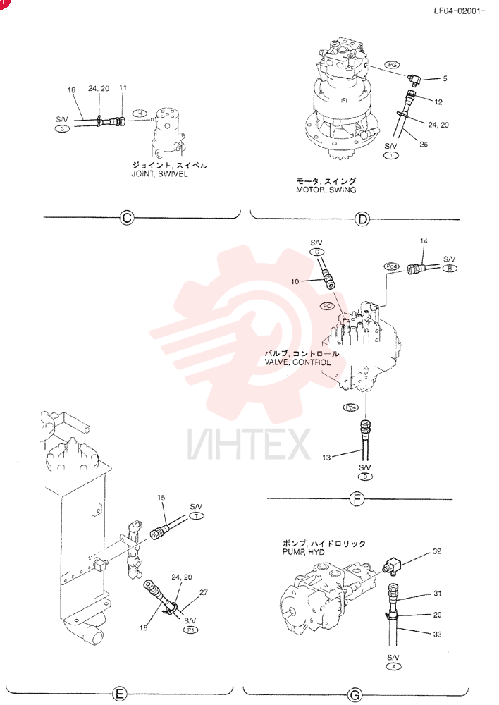 CONTROL LINES, VALVE LF64H00010F4 (1)