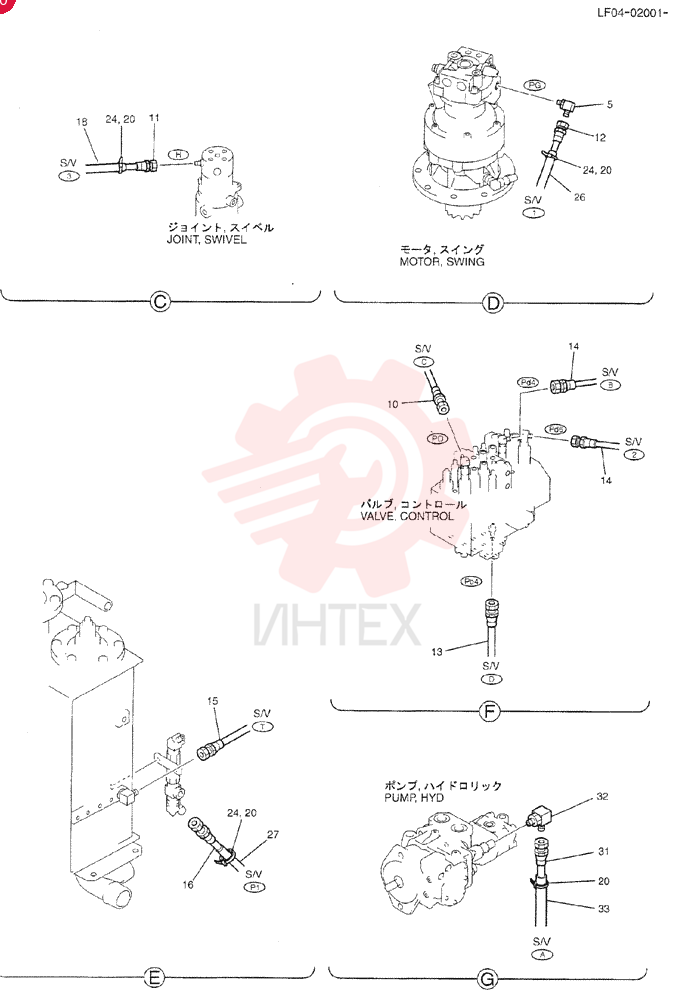 CONTROL LINES, VALVE LF64H00010F3 (1)