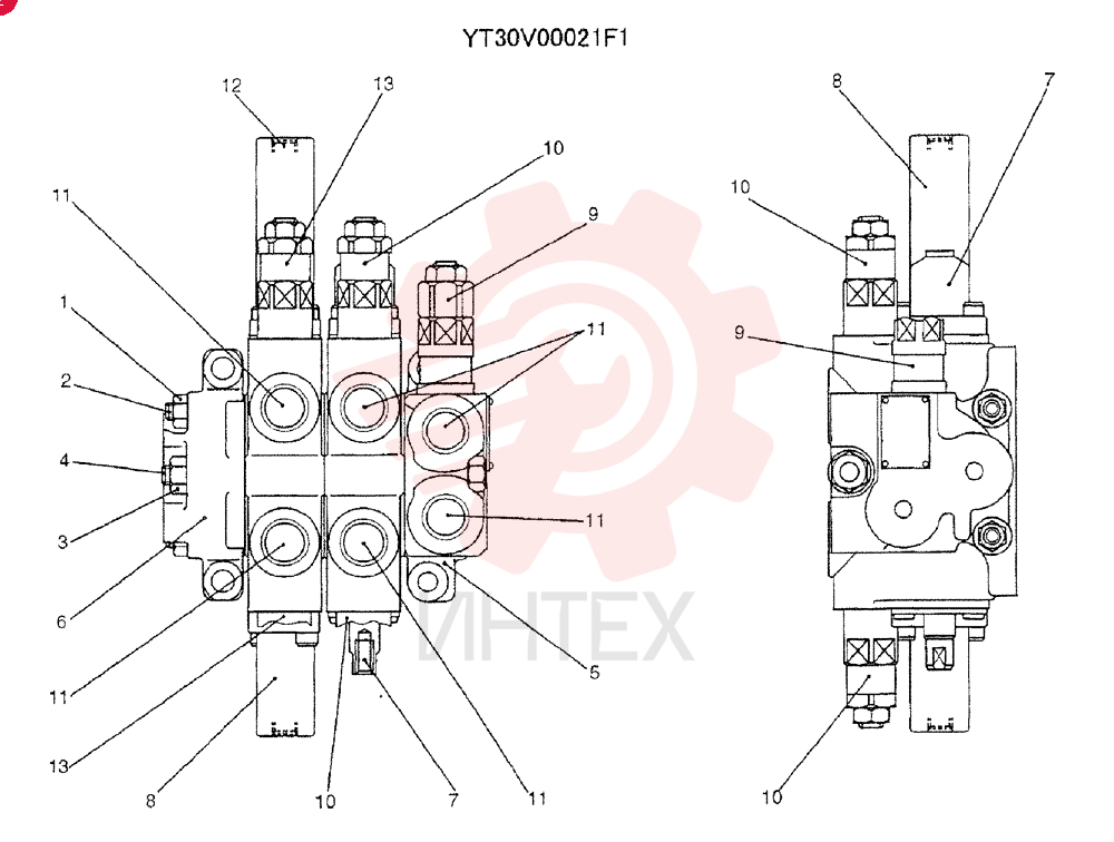 CONTROL VALVE YT30V00021F1