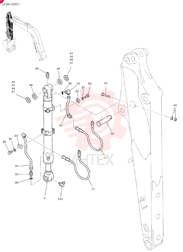 CYLINDER ASSY. YT01V00019F1 (4)