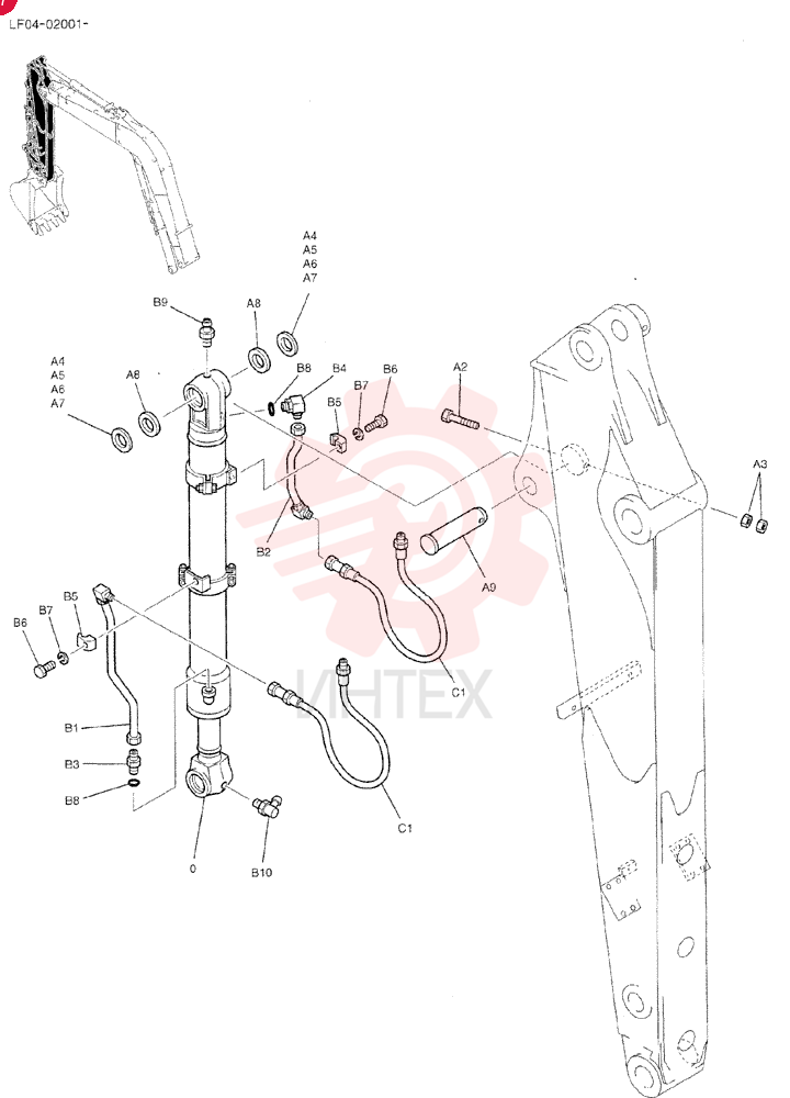CYLINDER ASSY. YT01V00019F1 (1)