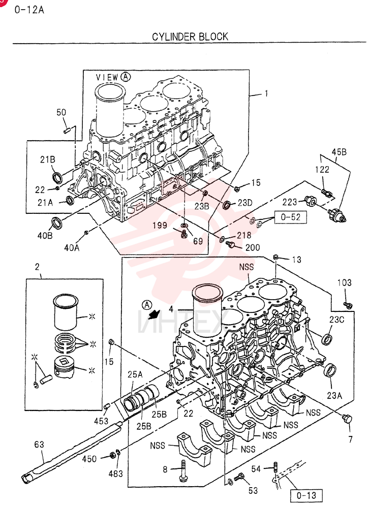CYLINDER BLOCK 0-12A