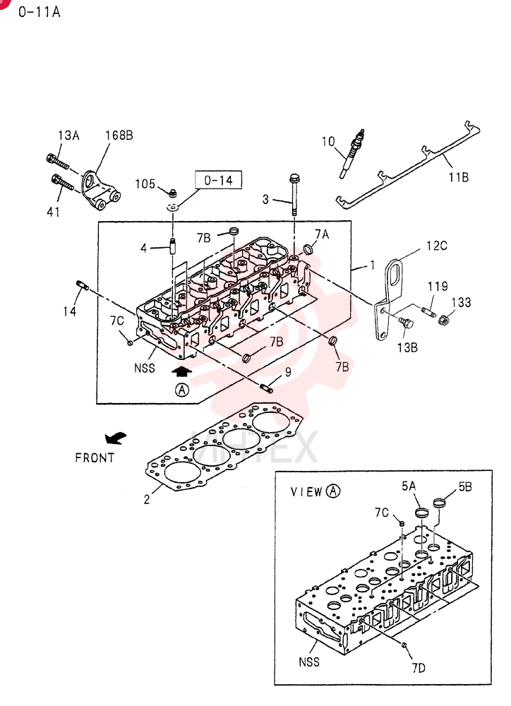 CYLINDER HEAD 0-11A