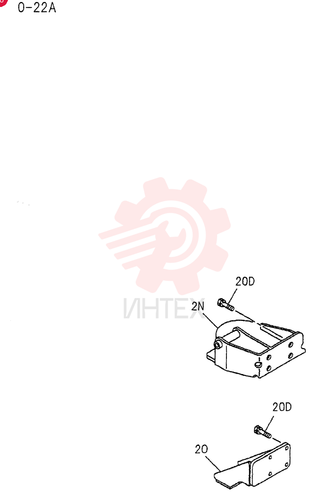 ENGINE MOUNTING 0-22A
