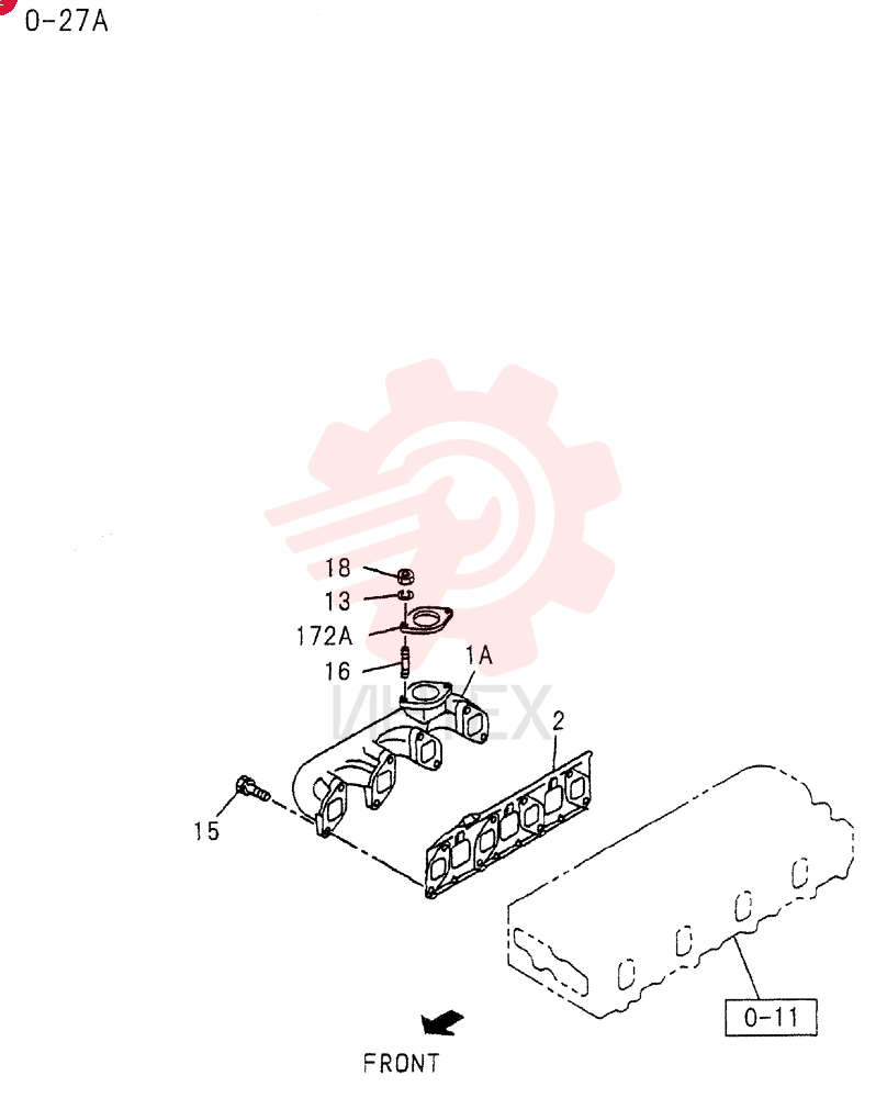 EXHAUST MANIFOLD 0-27A