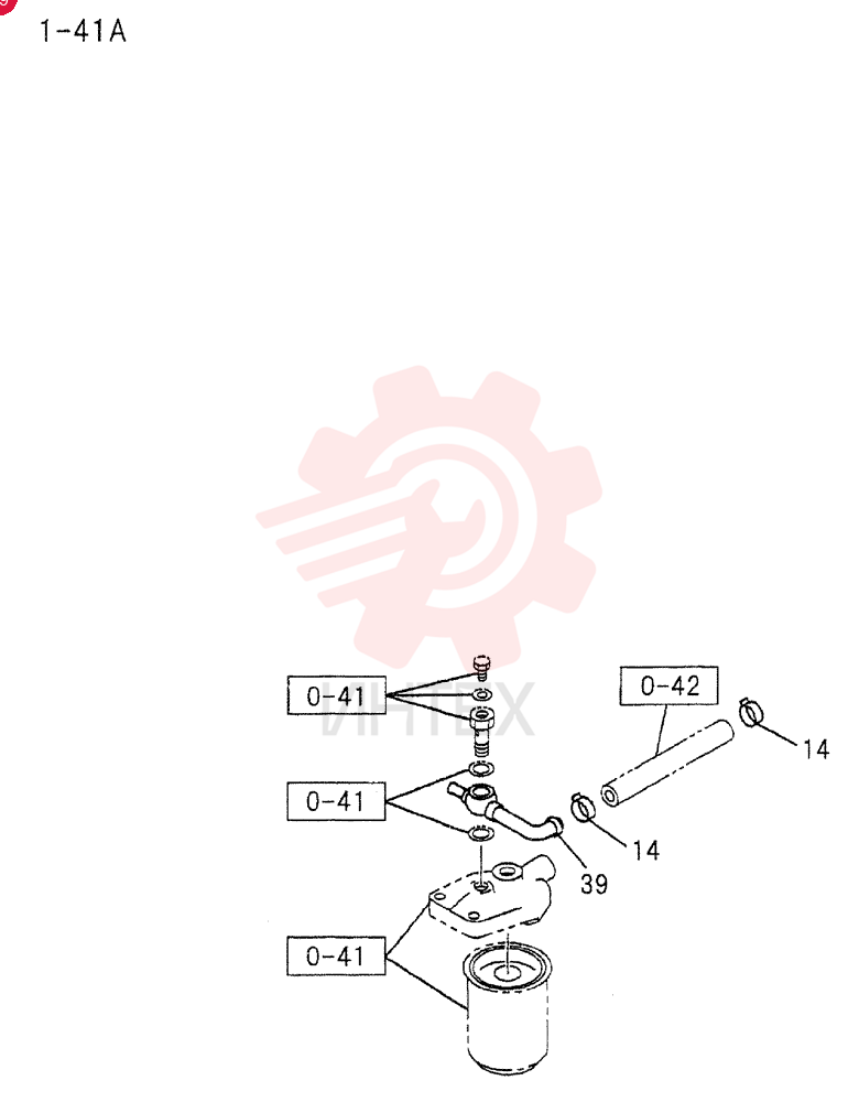 FUEL PIPING; CHASSIS 1-41A