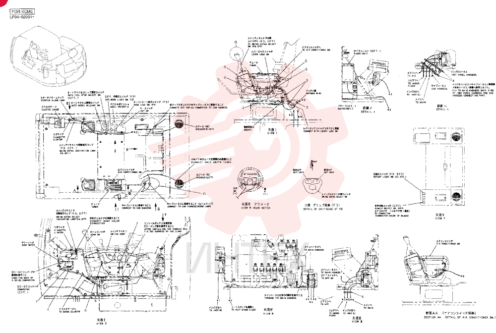 HARNESS ASSY, CAB YT14E00019F3