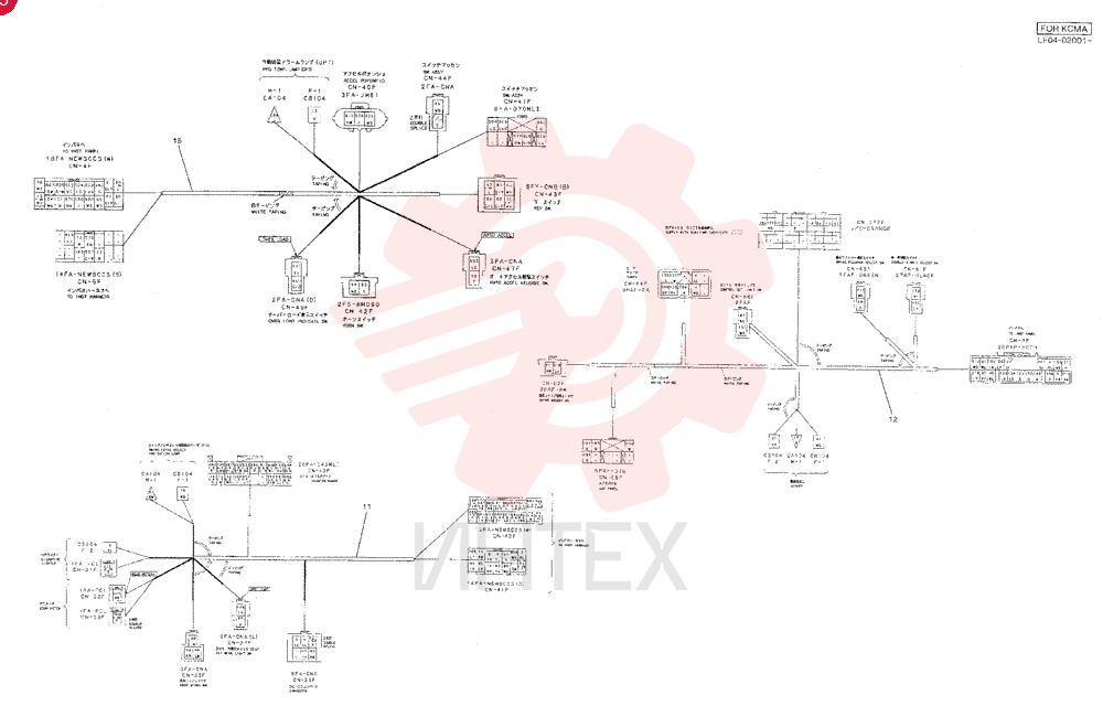 HARNESS ASSY., CAB YT14E00015F7 (1)