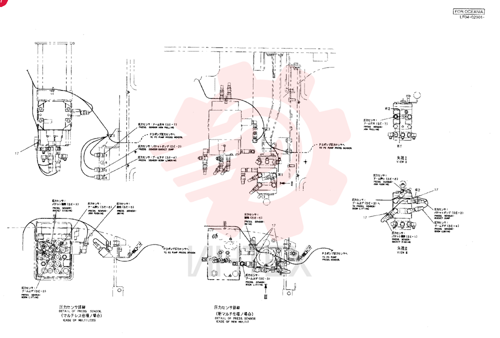 HARNESS ASSY., UPP LF13E00007F1 (4)