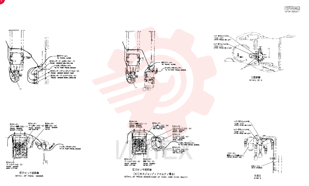 HARNESS ASSY., UPP LF13E00006F2 (2)