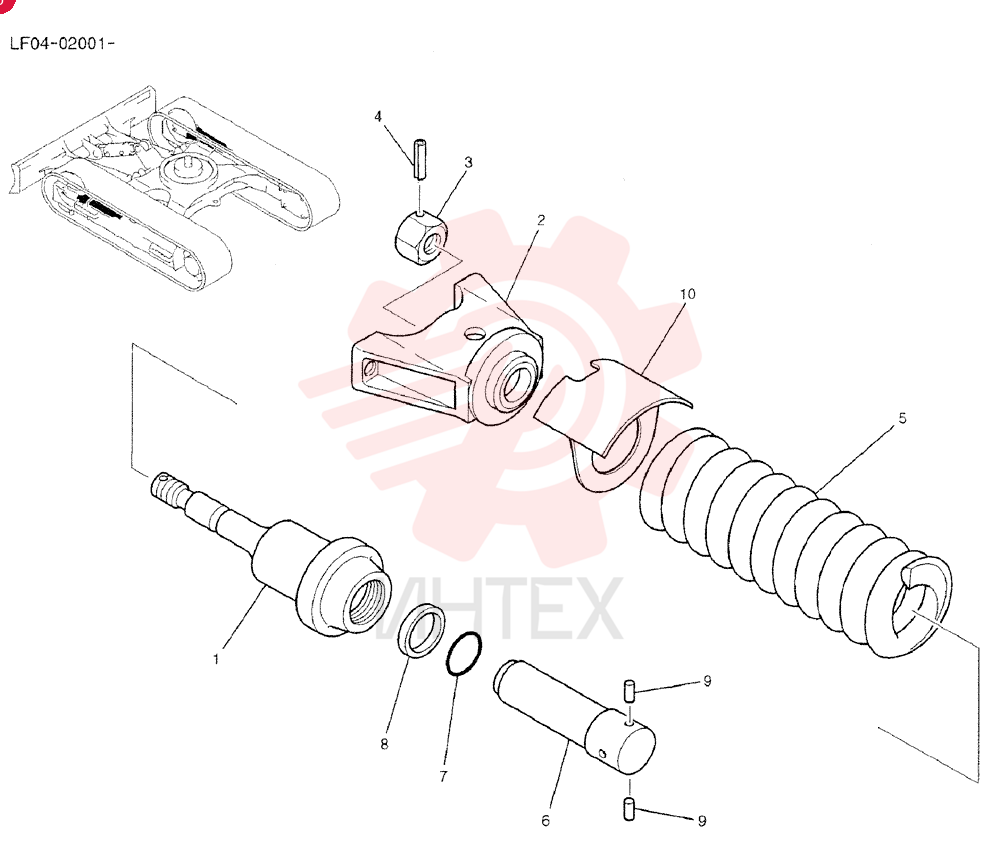 IDLER YT54D00002F1