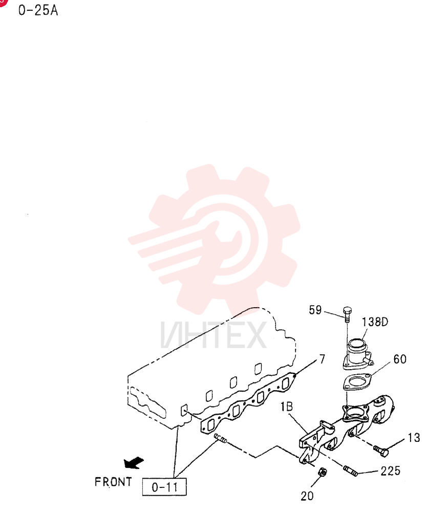 INLET MANIFOLD 0-25A