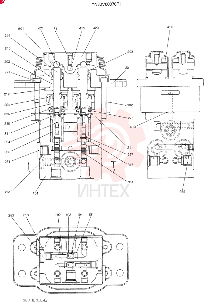 PILOT VALVE YN30V00070F1