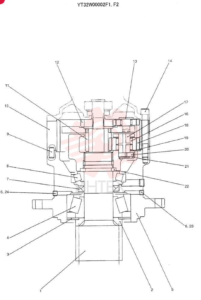 SWING CARRIAGE YT32W00002F1