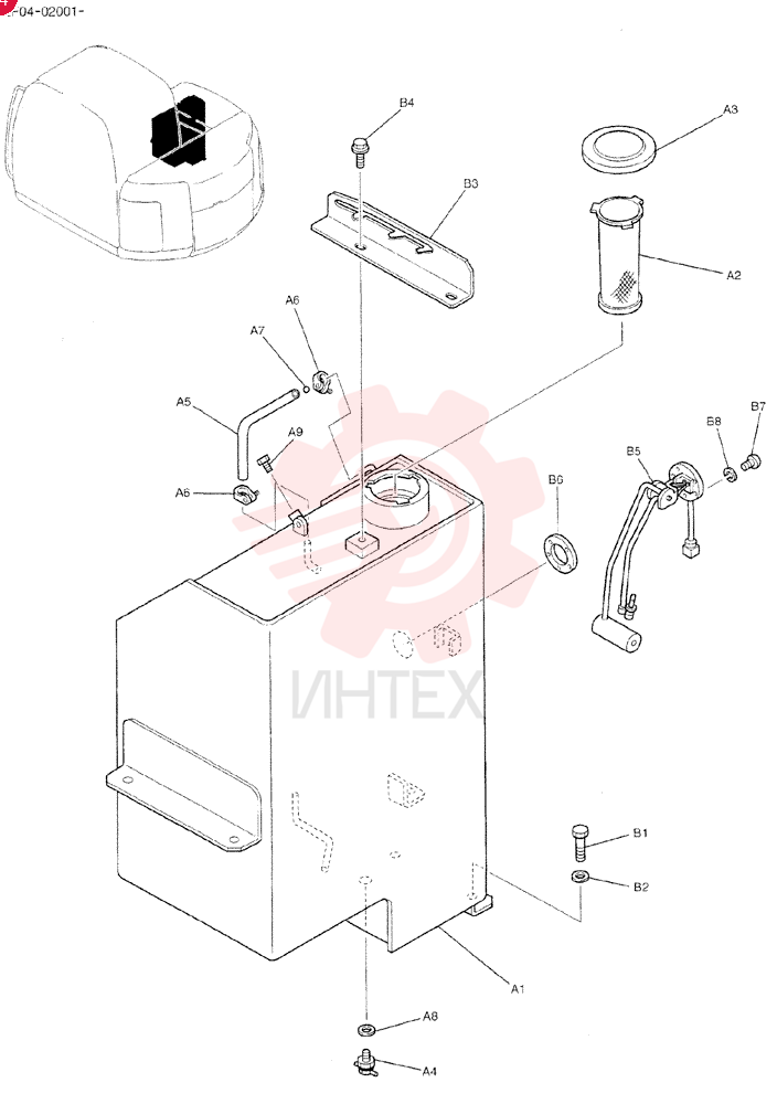 TANK ASSY, FUEL LF20P00006F1