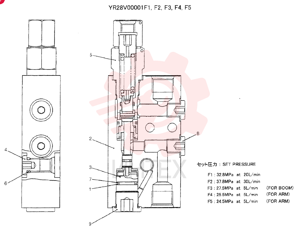 VALVE YR28V00001F1
