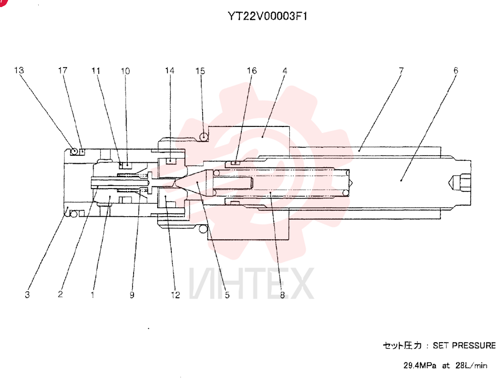 VALVE YT22V00003F1