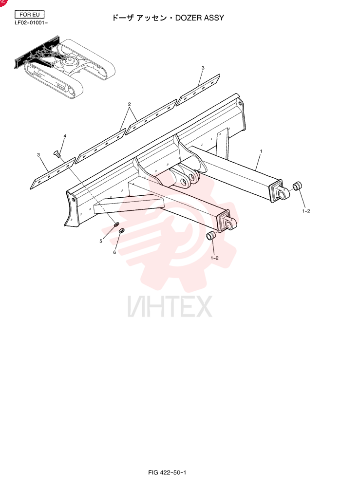 DOZER ASSY LF51B00018F1