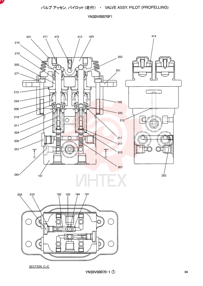 PILOT VALVE YN30V00070F1