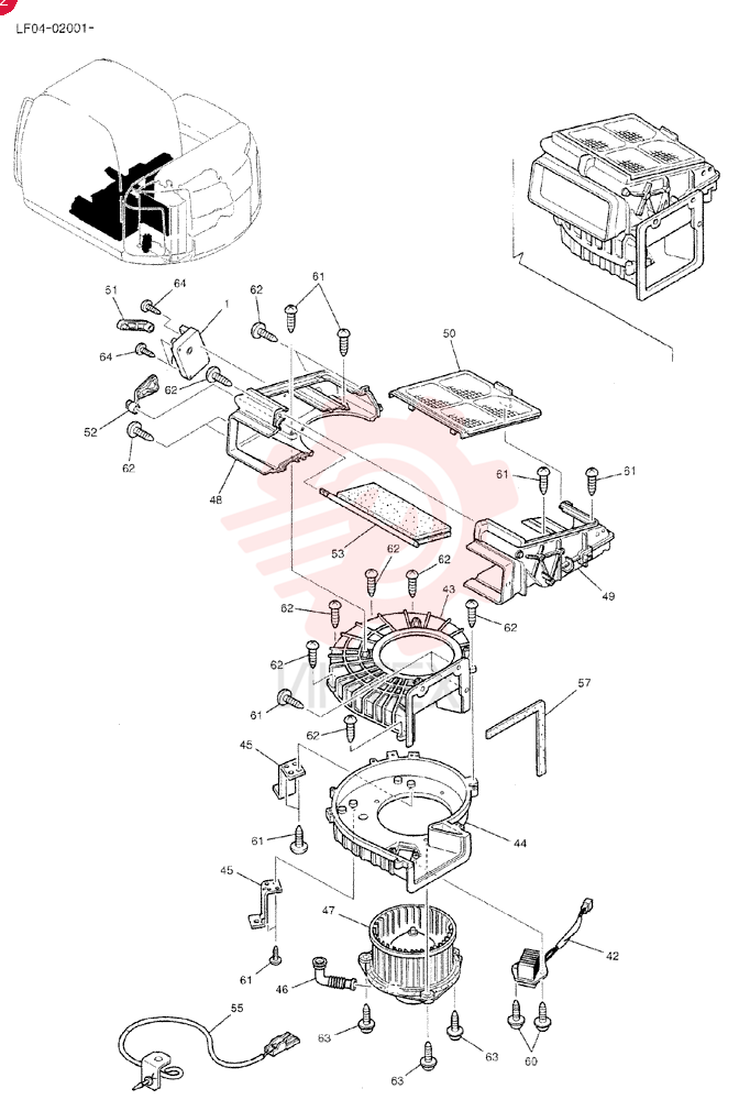AIR CONDITIONER,Assembly YT20M00004F2 (1)