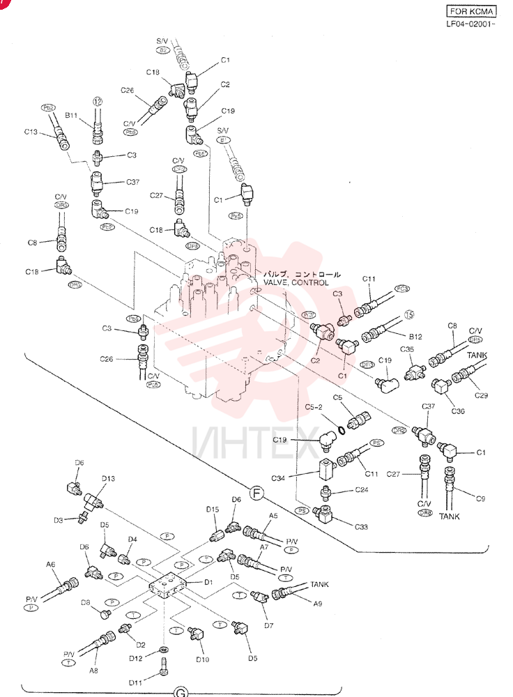 CONTROL LINES, REMOTE LF68H00014F3 (9)