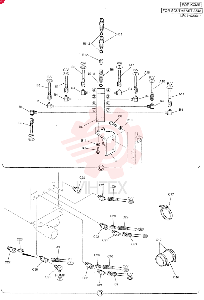 CONTROL LINES, REMOTE LF68H00015F2 (1)