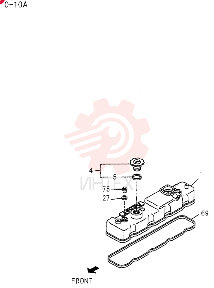 CYLINDER HEAD COVER 0-10A