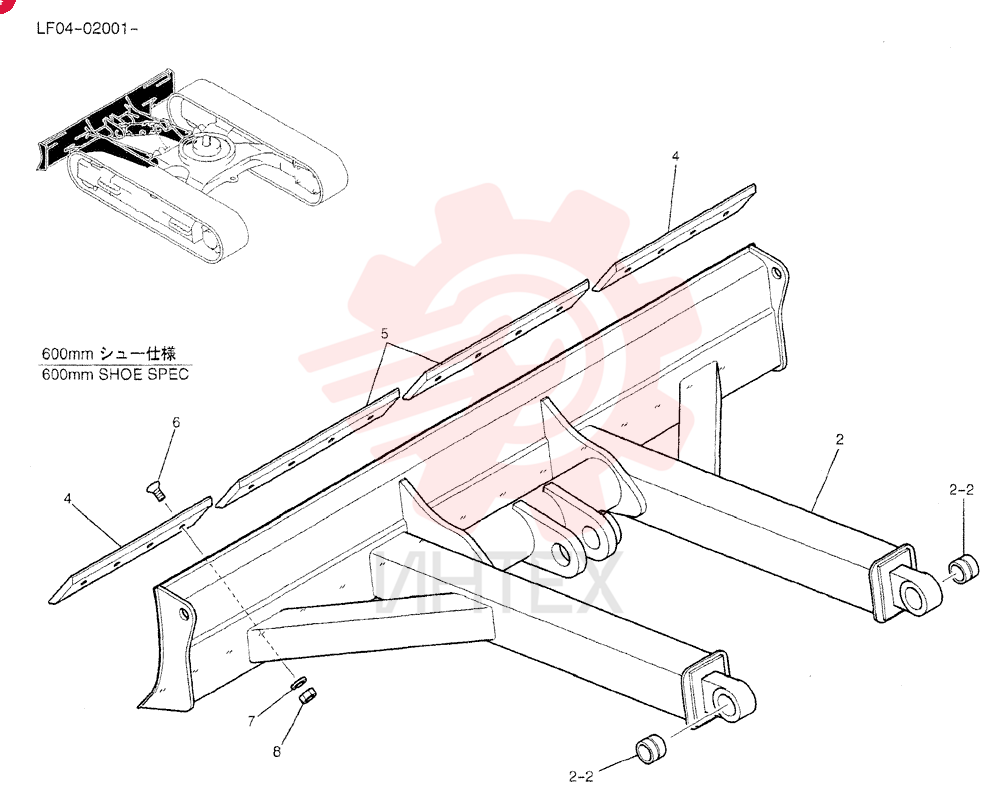 DOZER ASSY. LF51B00028F2