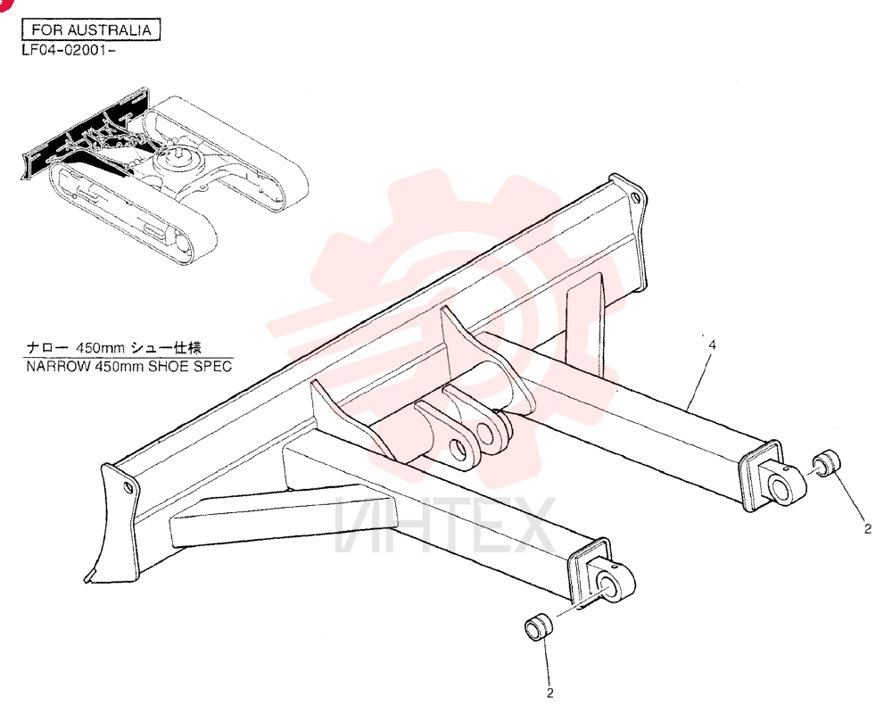 DOZER ASSY. LF51B00024F3
