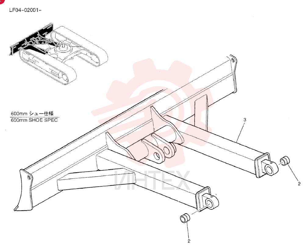 DOZER BLADE LF51B00024F2